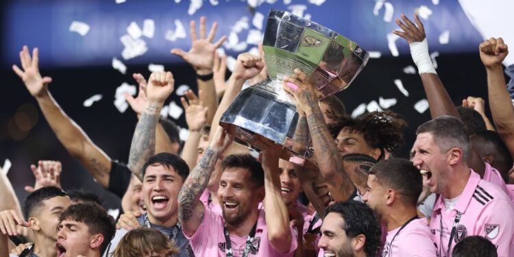 Messi leads Inter Miami to claim first trophy
