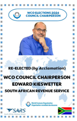SARS Commissioner re-elected as WCO Council Chairperson