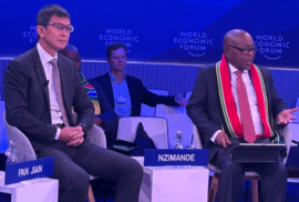 Nzimande forms part of ministerial delegation to World Economic Forum