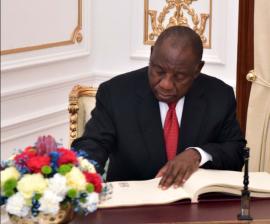 President Ramaphosa signs Expropriation Bill into Law